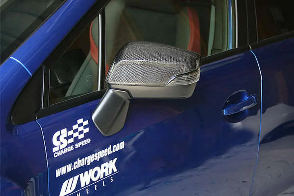Cs9735dmc - Charge Speed 2015-2021 Subaru Wrx Sti 4 Doors Sedan Va/ Wrx S4 Vag Jdm Rhd Carbon Door Mirror Cowl 1
