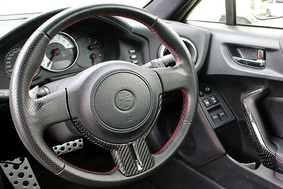 Cs990scc - Charge Speed 2013-2016 Scion Fr-S Ft-86/ 2013-2016 Subaru Br-Z Model Carbon Steering Cowl 1