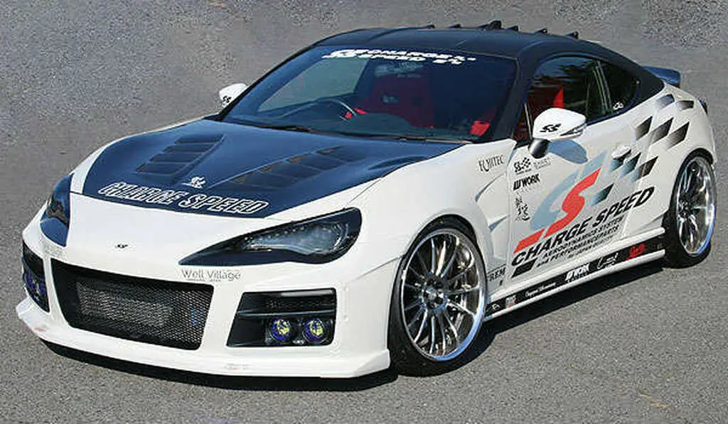 Cs990fkw3 - Charge Speed Subaru Brz/ Toyota 86/ Scion Frs All Models Type 3 Complete Wide Body Kit With Front Drl & Rear Led Reflector 1