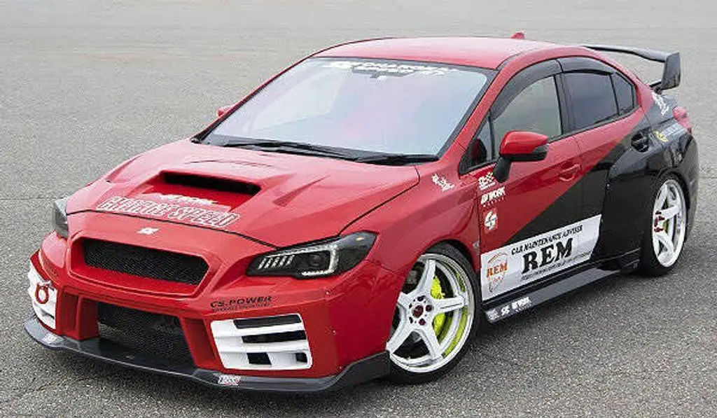 Cs9735fk3bcw - Charge Speed 2015-2021 Subaru Wrx/ Sti Type 3B Wide Body Complete Kit With Type B Carbon Front Lip 1