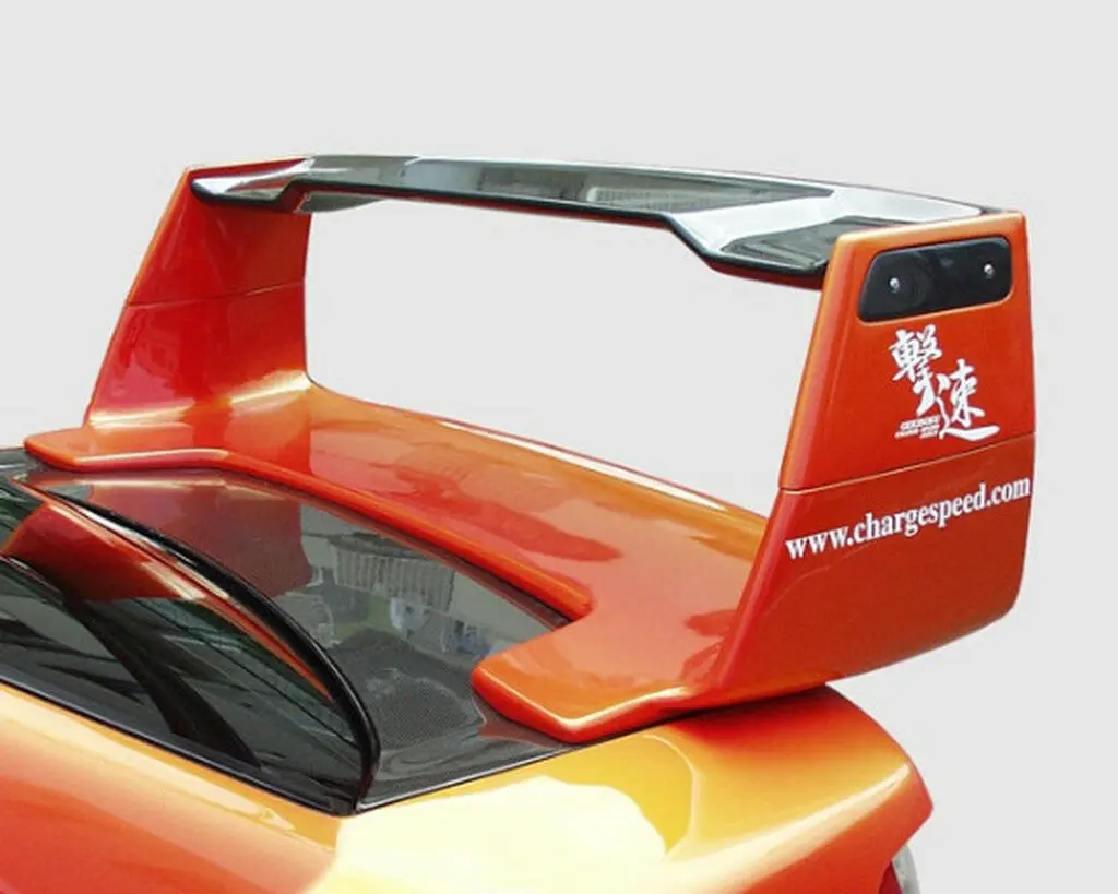 Cs978cw2 - Charge Speed 2002-2007 Subaru Wrx Full Composite Wing 3D With 3D Carbon Top 1