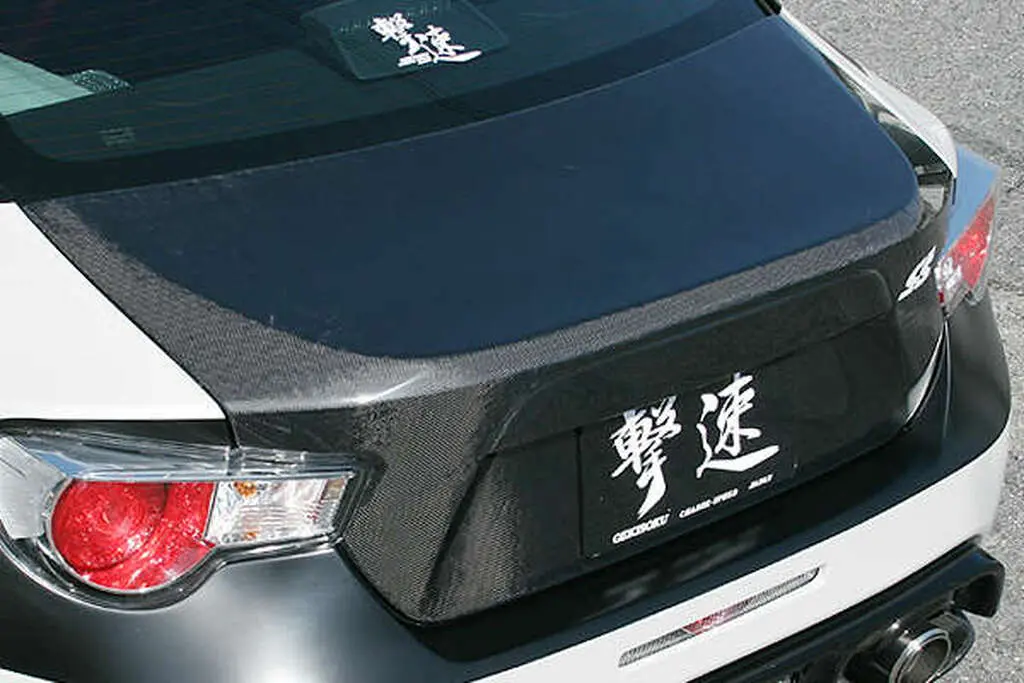 Cs990trc - Charge Speed Subaru Br-Z / Scion Frs/ Toyota 86 All Models Oem Carbon Trunk 1