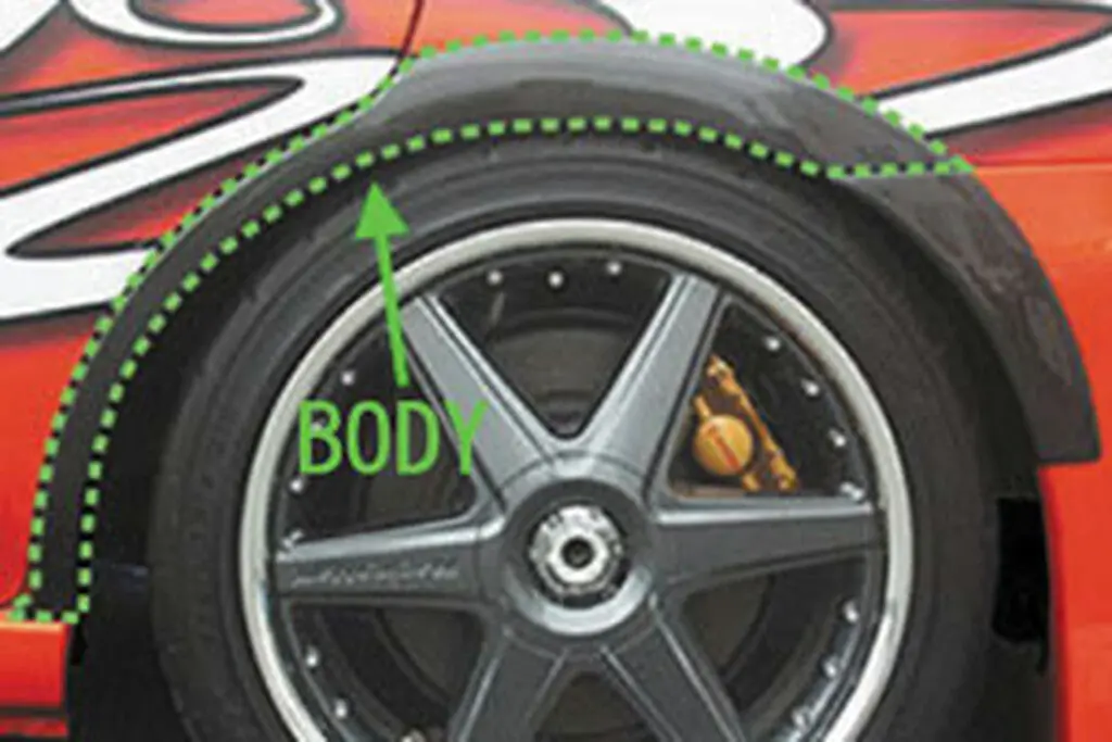 Cs978of - Charge Speed 2002-2007 Subaru Impreza Gd-A/F Frp Body Over Fender 1