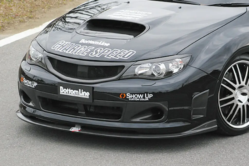 Cs979gr - Charge Speed 2008-2010 Subaru All Impreza Gh/ Wrx Zenki Gr-B Hatchback Frp Front Grill 1