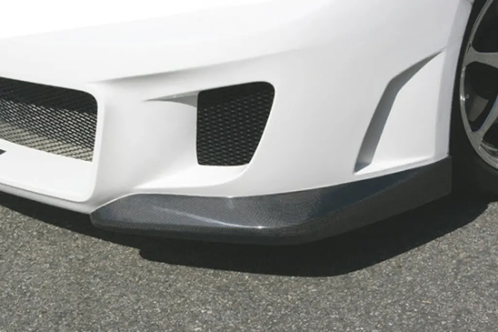 Cs979fb2c - Charge Speed 2008-2014 Subaru Wrx Sti Hatchback/ Gv Sedan Front Bottom Cowl For Charge Speed Type-2 Front Bumper Carbon 1