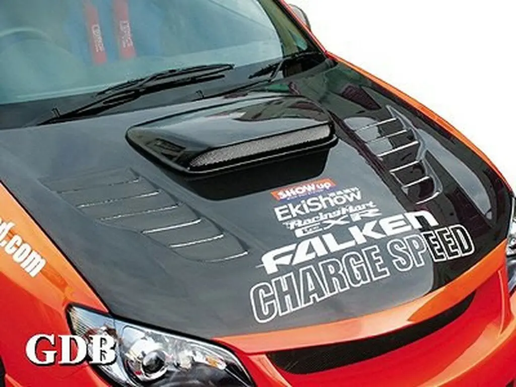 Cs975hcv - Charge Speed 2006-2007 Subaru Impreza Wrx Gd-F Hawkeye Vented Carbon Hood 1