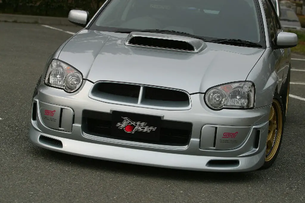 Cs977fl - Charge Speed 2004-2005 Subaru Impreza Gd-B Peanut Eye Latter Model Front Lip 1