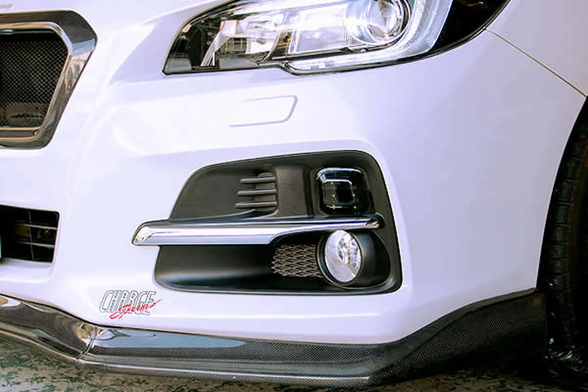 Cs9735fil/1Sb - Charge Speed Jdm Spec Subaru 2015-2020 Wrx Sti Va S4 Levorg Smoke Lens With Black Reflector Led Front Turn Signal Indicator Lamps 1