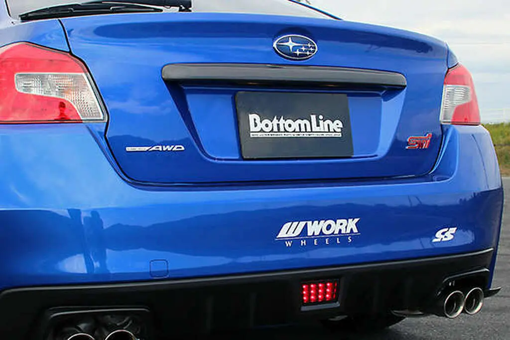 Cs9735rlfc - Charge Speed 2015-2021 Subaru Wrx Sti 4 Doors Sedan Va/ S4 Carbon Rear Trunk Finisher 1