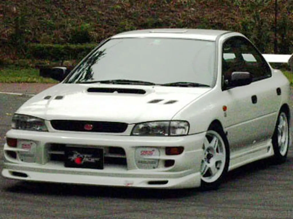 Cs976fl3 - Charge Speed 1995-2001 Subaru Impreza Gc-8 Ver. 5 Type-2 Front Spoiler 1