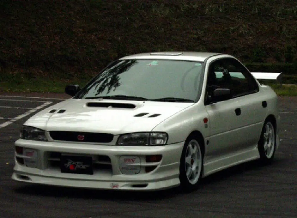 Cs976fl2 - Charge Speed 1995-2001 Subaru Impreza Gc-8 Version 5 T-1 Front Spoiler 1