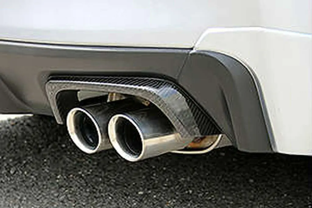 Cs9735efcc - Charge Speed 2015-2021 Subaru Wrx Sti 4 Doors Sedan Va/ Wrx S4 Vag Dry Carbon Exhaust Finisher Cowl 1
