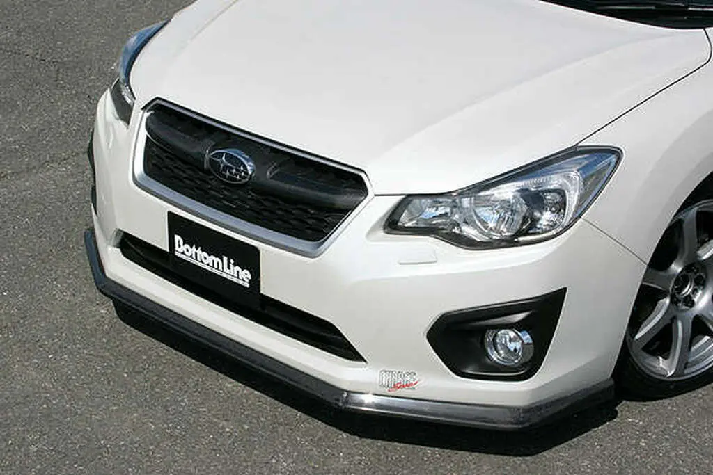 Cs9731flc - Charge Speed 2012-2015 Subaru Impreza Sedan Gj/ 5Dr Hatchback Gp Bottom Line Carbon Front Lip 1