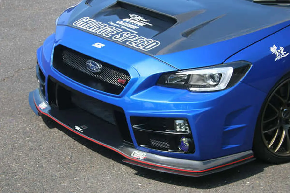 Cs9735fb2ac - Charge Speed 2015-2021 Subaru Wrx/ Sti Va S4 Type-2A Front Bumper With Carbon Front Lip 1