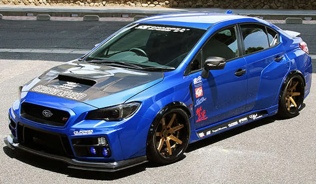 Cs9735fk1acw - Charge Speed 2015-2021 Subaru Wrx/ Sti Type 1A Wide Body Complete Kit With Type A Carbon Front Lip 1