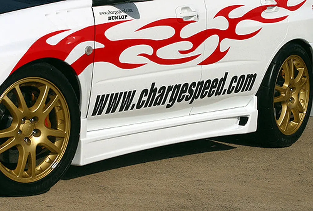 Cs978ss2 - Charge Speed 2002-2007 Subaru Impreza Gd-A/ F Type-2 Side Skirt 1