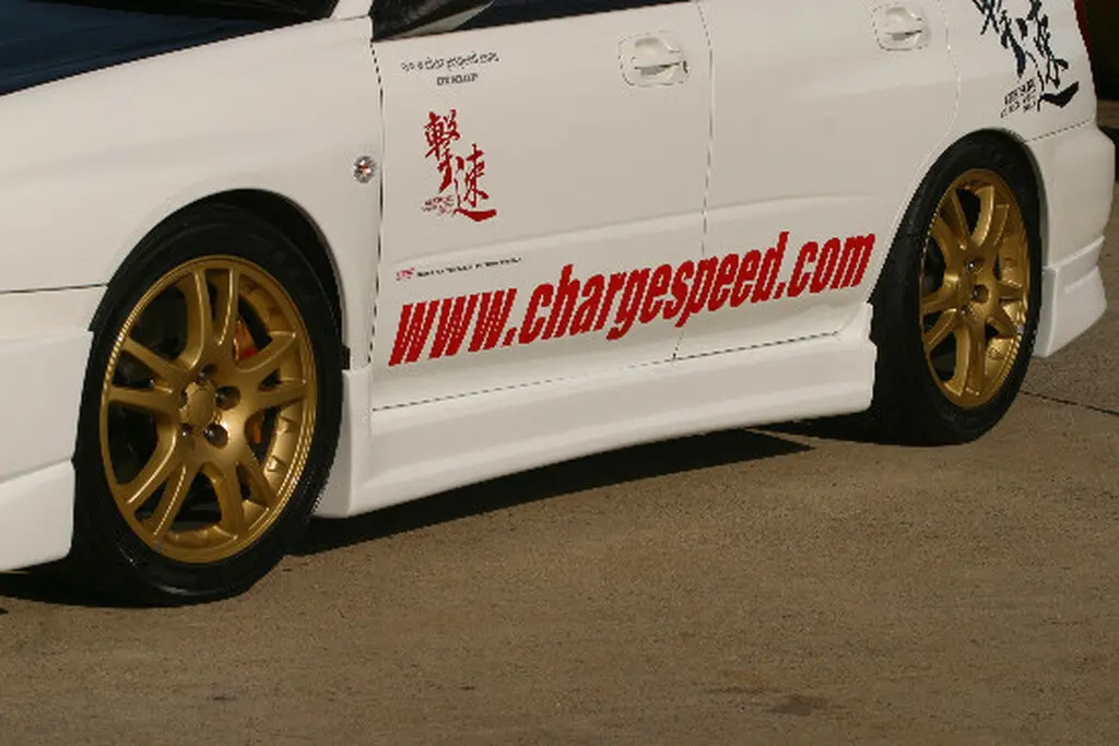 Cs978ss - Charge Speed 2002-2007 Subaru Impreza Gd-A/ F Type-1 Side Skirts 1