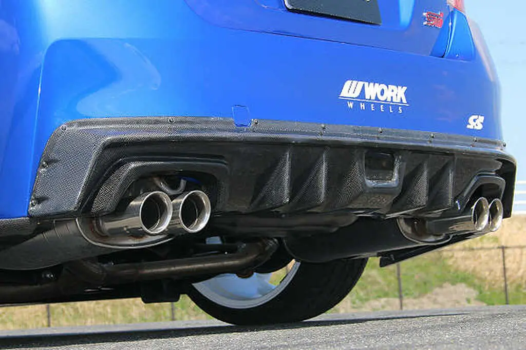 Cs9735rdc - Charge Speed 2015-2021 Subaru Wrx Sti 4 Doors Sedan Va/ S4carbon Rear Diffuser Cowl 1