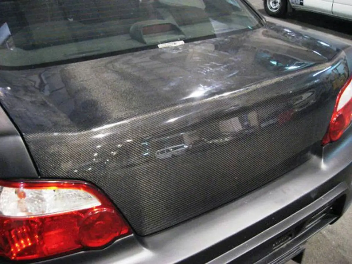 Ac978trc - Advan Oem Design 2002-2007 Subaru Impreza Wrx Carbon Fiber Trunk 1