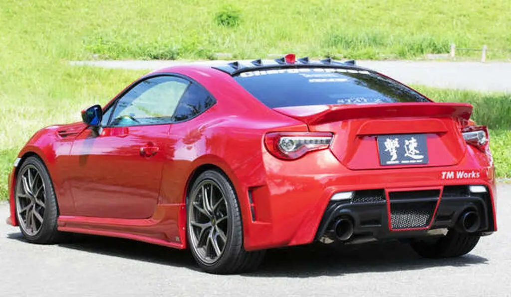 Cs990rb3 - Charge Speed Subaru Brz/ Toyota 86/ Scion Fr-S All Models Type 3 Rear Bumper 1