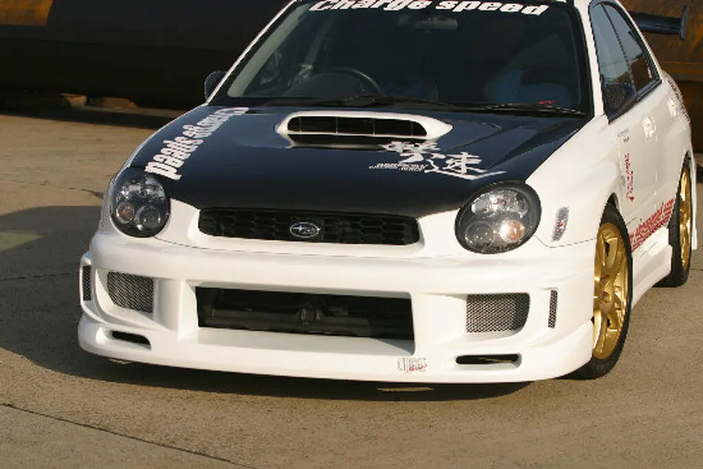 Cs978fb1 - Charge Speed 2002-2003 Subaru Impreza Gd-A Zenki/ Round Eye Model Type-1 Front Bumper 1