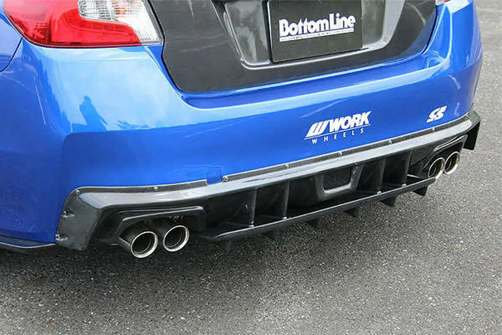 Cs9735rupccs - Charge Speed 2015-2021 Subaru Wrx Sti Carbon Rear Under Plate For Charge Speed Rear Diffuser Only With Use Of Oem Rear Bumper 1