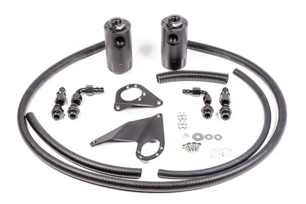 Catch Can Kit, Dual, Evo X, 08-09 1
