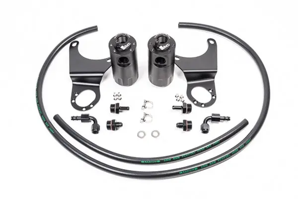 Catch Can Kit, Dual, Evo 8-9 1