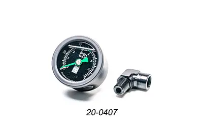 Fuel Pressure Gauge With 90Deg Adapter 1