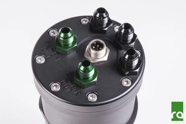 Fuel Surge Tank, Single Aem 50-1200 E85, Pump Not Included 1