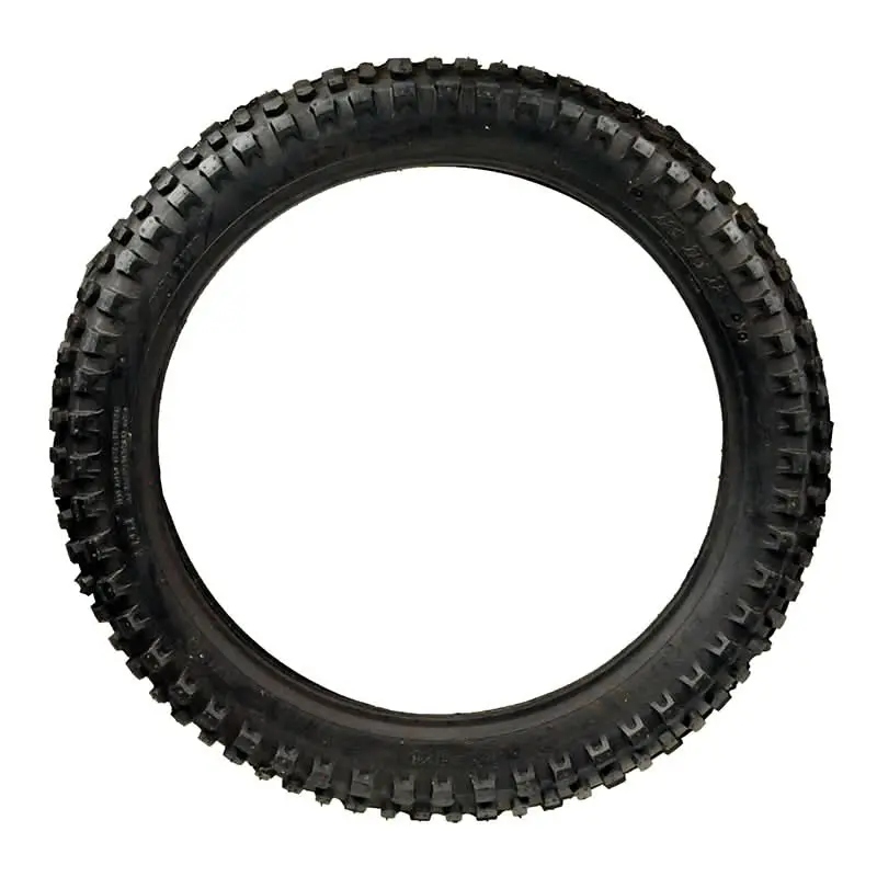 2.50-14 (1.60X14) Tire With Knobby Tread For 50Cc & 70Cc Baja Dirt Runner, Coolster, & Honda Crf70 Dirt Bikes 2