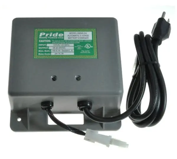24 Volt 5.0 Amp On-Board Battery Charger For Jazzy Power Chairs (Oem) (Ele110v1010) 1