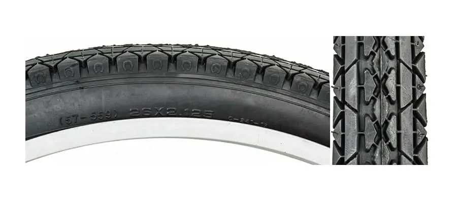 26"X2.125" Cruiser Cst241 Bicycle Tire 1