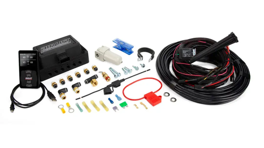 Air Lift Performance 3P With 1/4" Threaded Fnpt Ports (1/4" Airline, No Tank, No Compressor) 1