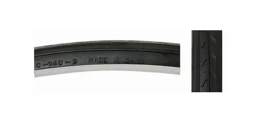 27"X1-1/4" Non-Belted Super Hp Cst740 Bicycle Tire 1