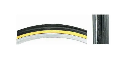 27"X1-1/4" Road Raised Center Bicycle Tire 2