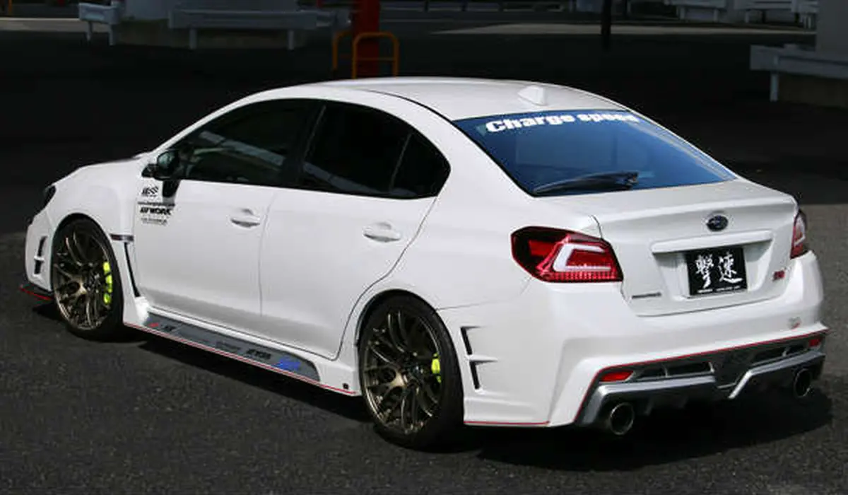 Cs9735fk3ac - Charge Speed 2015-2021 Subaru Wrx/ Sti Va Type 3A Complete Kit With Type A Carbon Front Lip 1