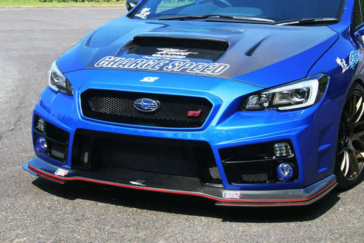 Cs9735fb2af - Charge Speed 2015-2021 Subaru Wrx /Sti Va S4 Type-2A Front Bumper With Frp Front Lip 2
