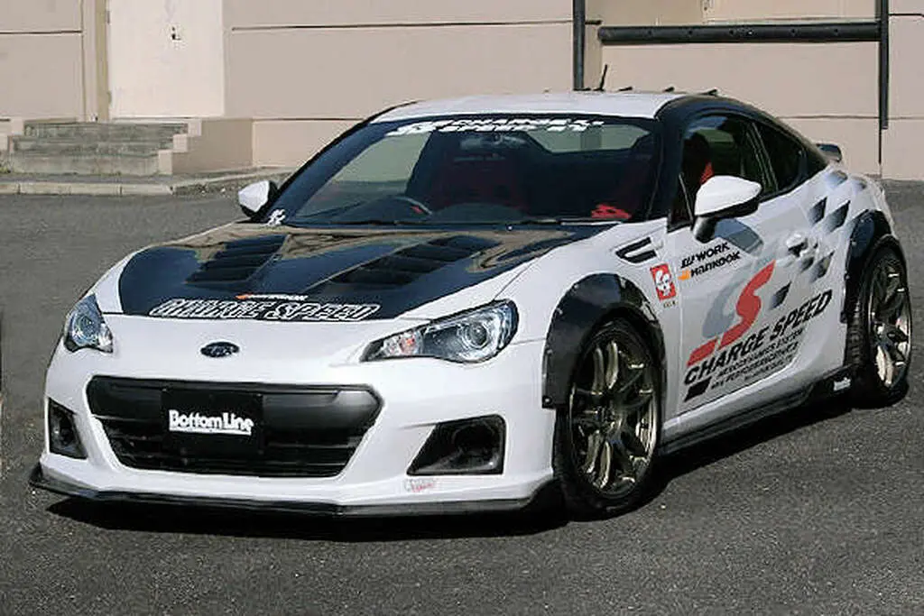 Cs990flk2f - Charge Speed 2013-2016 Subaru Br-Z Zc-6 Zenki Model Bottom Lines Type 2 Frp Complete Kit 1
