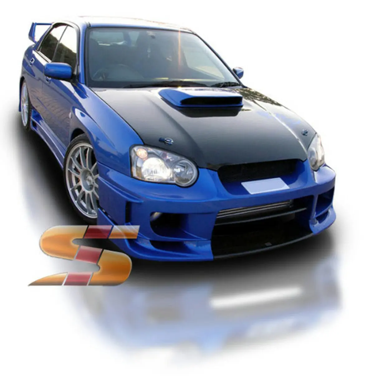 Ac977hc - Advan Oem Design 2004-2005 Subaru Impreza Wrx Carbon Fiber Hood 1
