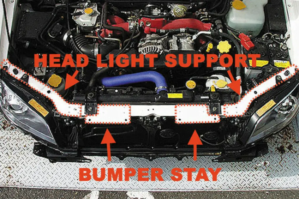Cs975fel - Charge Speed 2002-2003 Subaru Impreza Gd-A Zenki/ Round Eye Model Face Lift Kit To 2006-2007 Gd-B Hawk Light Style 2