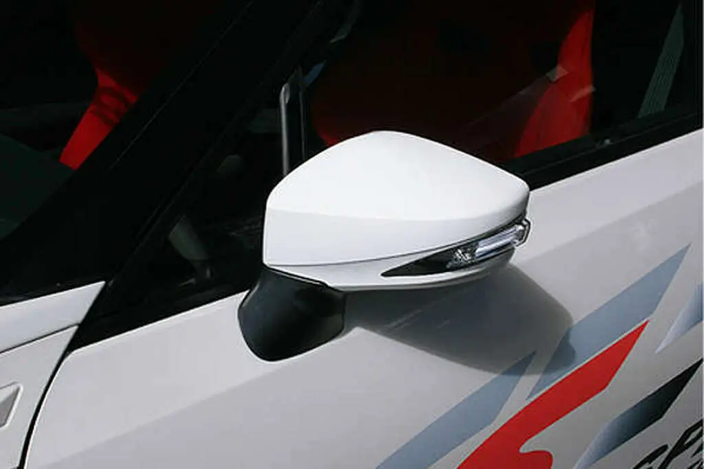 Cs990almism - Charge Speed 2013-2020 Subaru Br-Z Zc-6/ Scion Fr-S Ft-86 Door Mirror Frame With Led & Drl - Ice Silver Metallic/ Steel 2