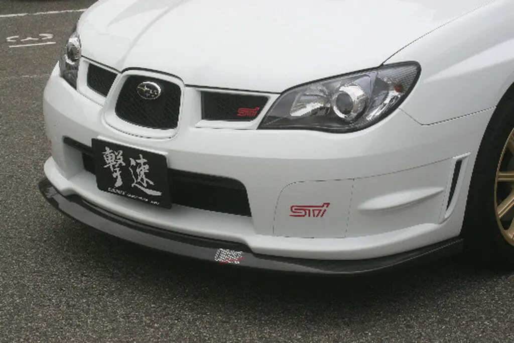 Cs975flk1f - Charge Speed 2006-2007 Subaru Wrx Gd-F Bottom Lines Full Lip Kit Type-1 For Sti 1