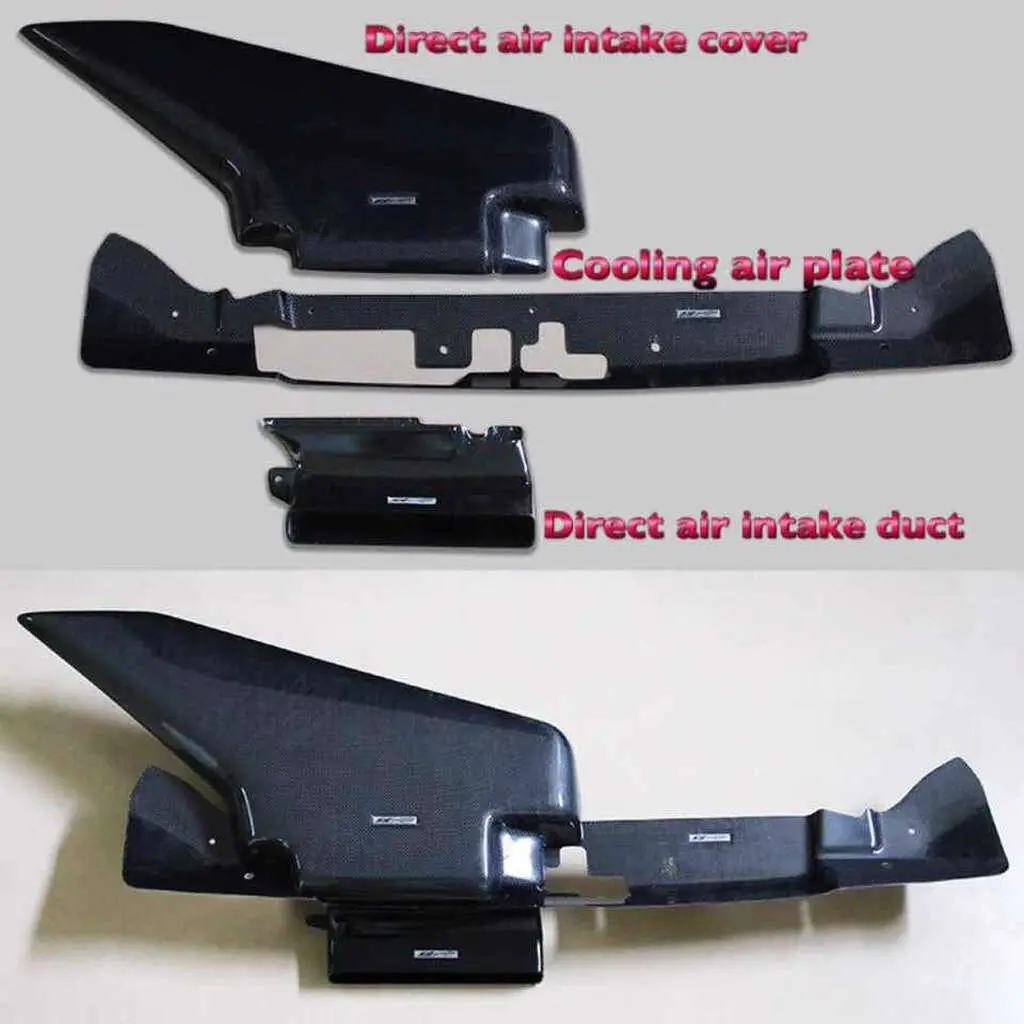 Cs9735aiksc - Charge Speed 2015-2021 Subaru Va Wrx Sti Ej20 & Ej25 Direct Air Intake Kit In Carbon & Frp Finish 1