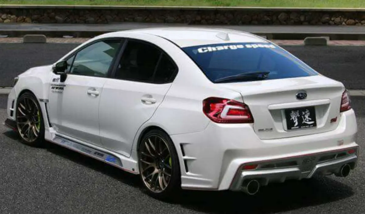 Cs9735fk3af - Charge Speed 2015-2021 Subaru Wrx/ Sti Va S4 Type 3A Complete Kit With Type A Frp Front Lip 1