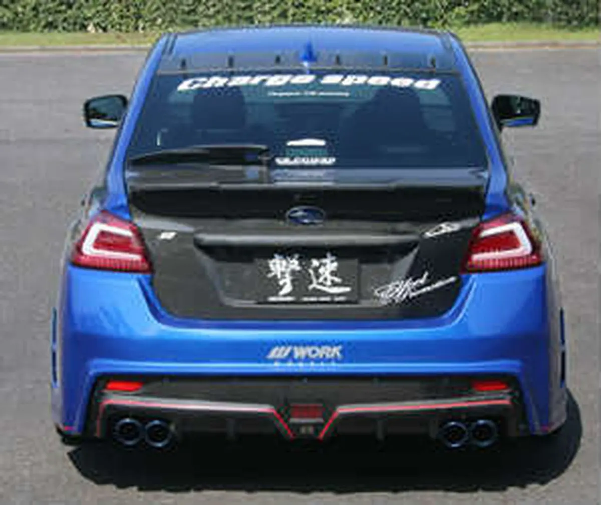 Cs9735rb2f - Charge Speed 2015-2021 Subaru Wrx/ Sti Va Type-2 Rear Bumper With Frp Rear Diffuser 1