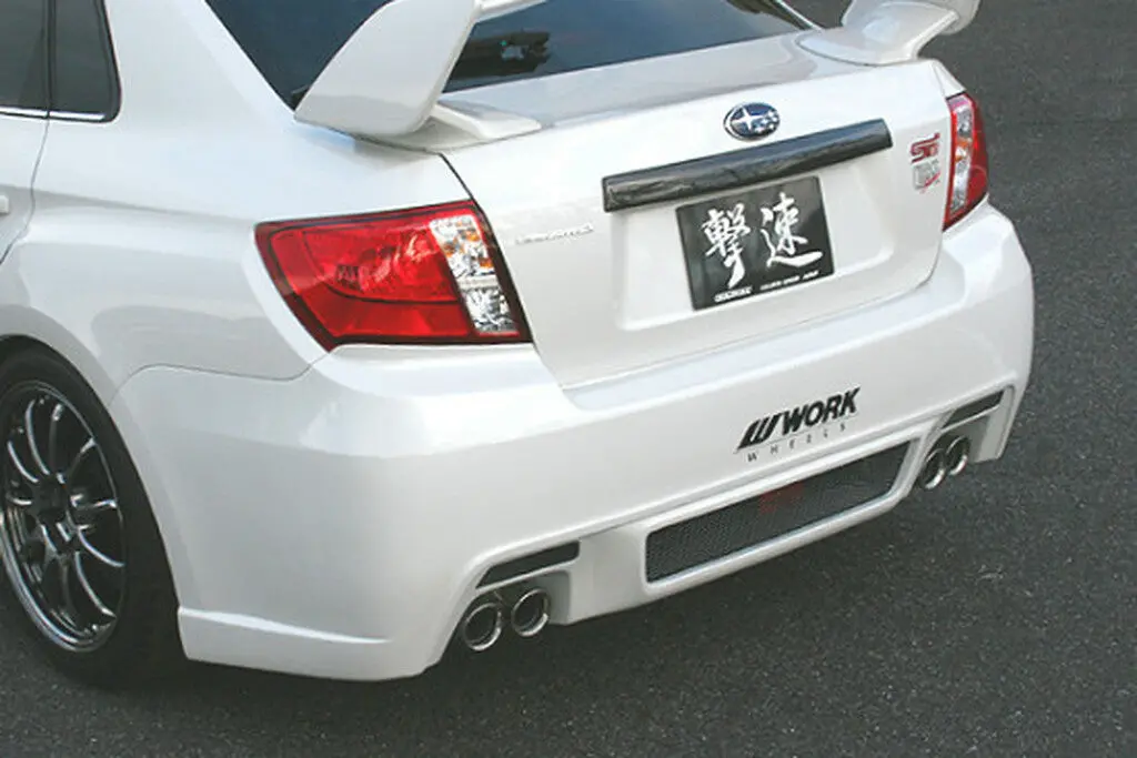 Cs973rb3 - Charge Speed Type C 2011-2014 Subaru Wrx Sti & Non-Sti Sedan Rear Bumper 2