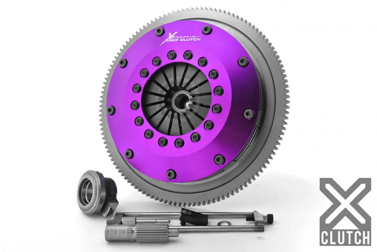 Xclutch 8" Twin Solid Ceramic Clutch Kit Subaru Models (Incl. Wrx 2002-2005) 1