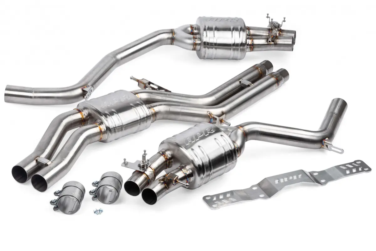 Apr Catback Exhaust System With Center Muffler - 4.0 Tfsi - C7 Rs6 And Rs7 1