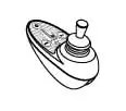 3 Key Remote Plus Joystick Controller (Reconditioned) (Recctrl1017) 1